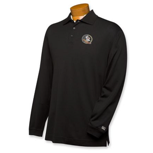 FSU Seminoles B&T CB DryTec LS Championship Polo - Black